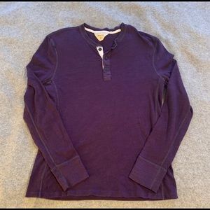 R&B purple Henley
